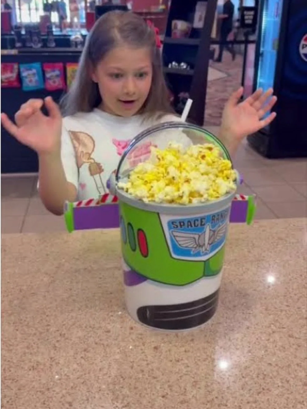 TOY STORY 5 Buz Lightyear Collectible Popcorn& Drink ContaIner - PRE ORDER